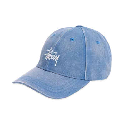 Stussy Washed Basic Stussy Cap "Blue"