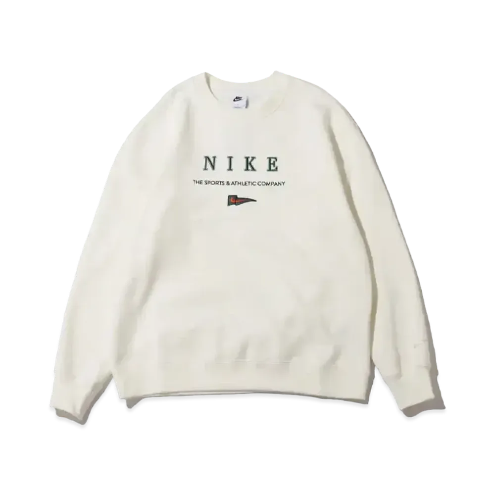 Nike Sportswear Men's Crew Neck Fleece Sweatshirt "Sail"
