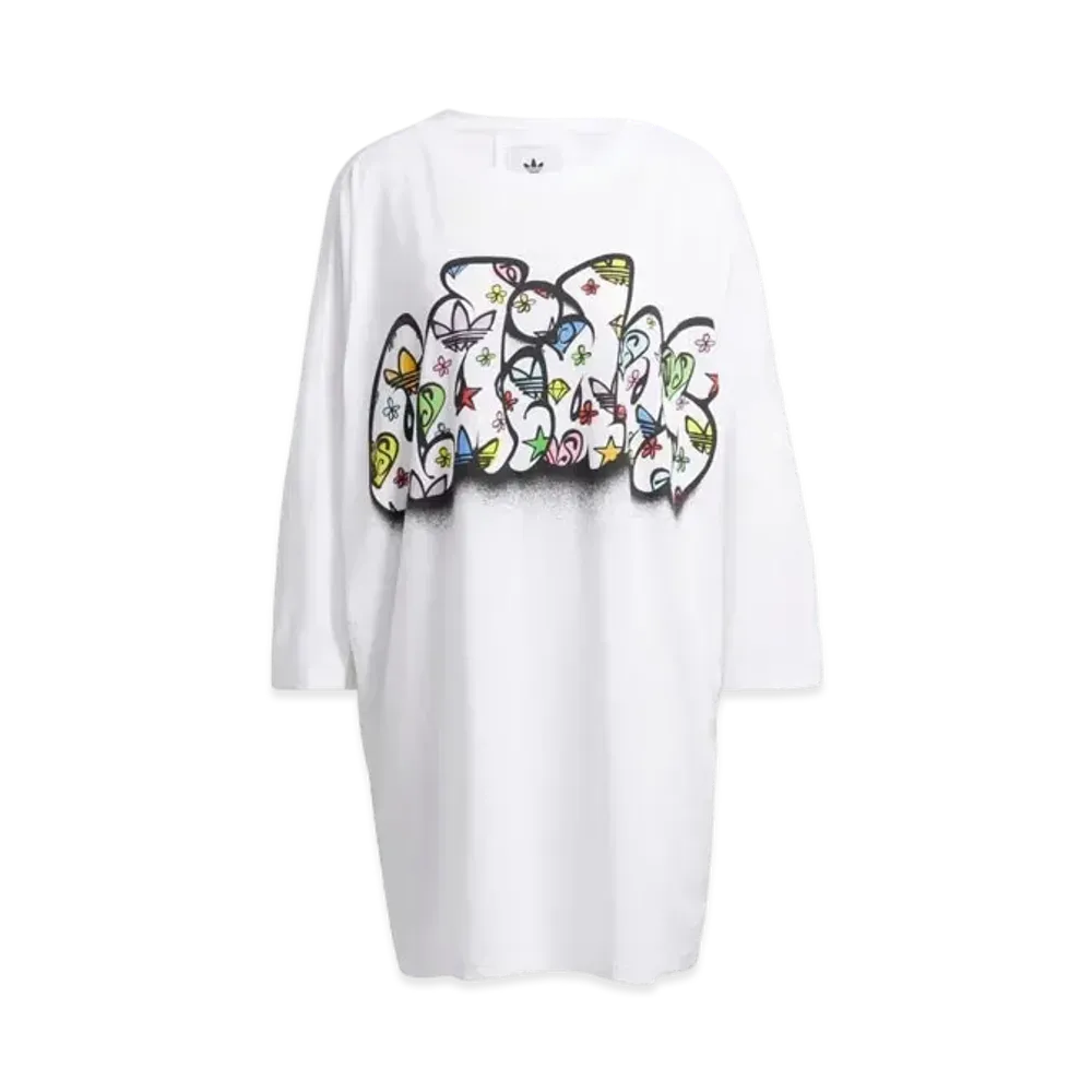 adidas JEREMY SCOTT Scott Tee Dress "White"