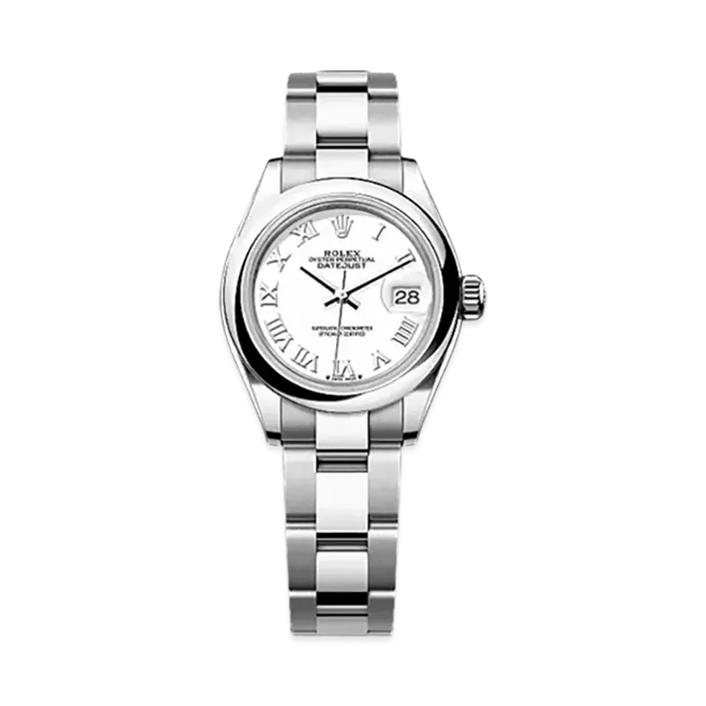 ROLEX Lady-Datejust Oystersteel "White"
