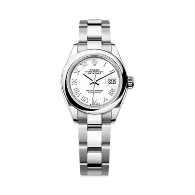 ROLEX Lady-Datejust Oystersteel "White"