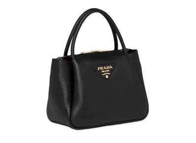 PRADA Small Leather Handbag "Black"