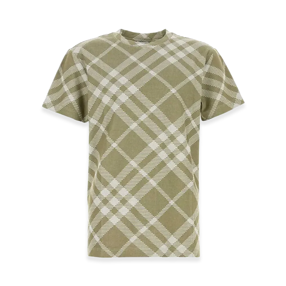 Burberry Printed Stretch Cotton Blend T-Shirt "Printed"
