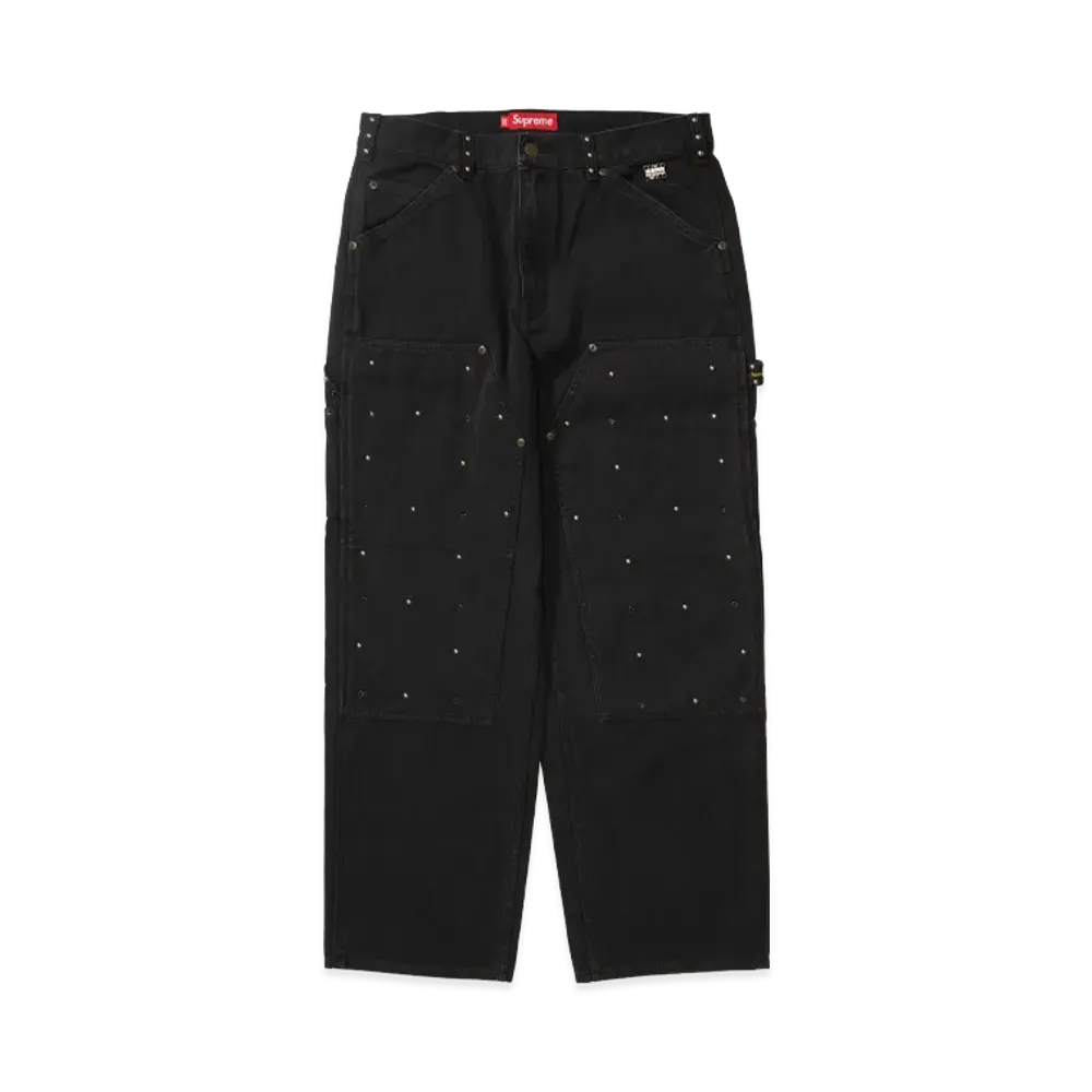Supreme x b.b. Simon Quilted Double Knee Painter Pant "Black"