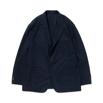 A.PRESSE for everyone Cotton Hemp Jacket "Navy"