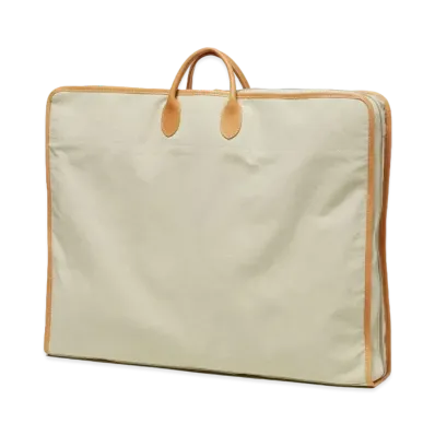 AURALEE Canvas Garment Case Made By Aeta "Ivory"