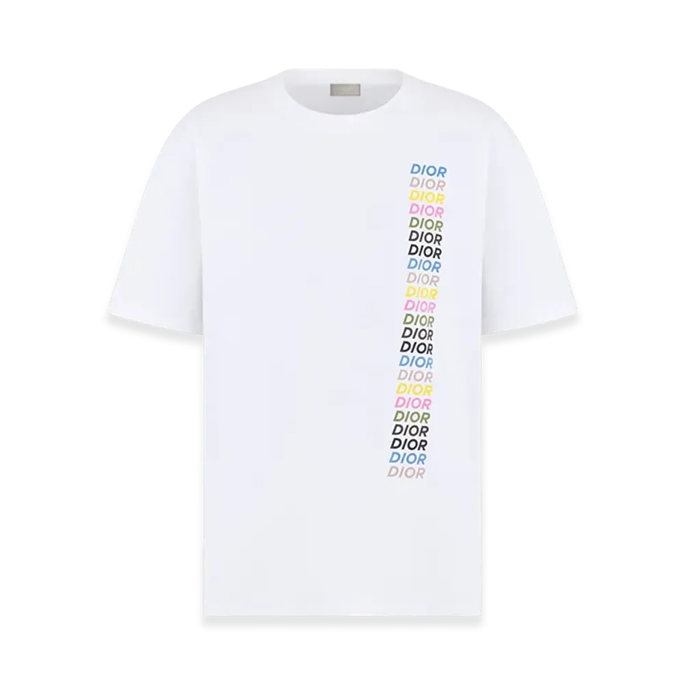 Dior Relaxed-Fit T-Shirt Slub Organic Jersey "White"