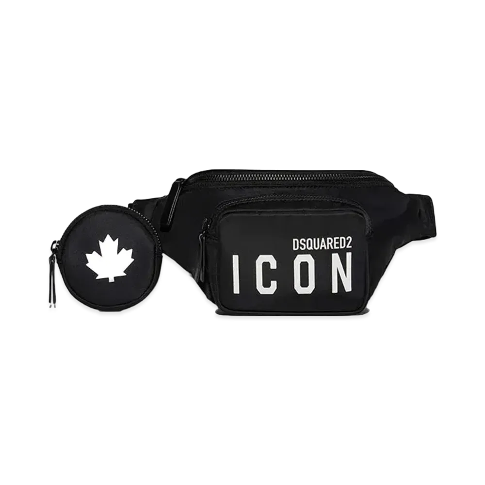 Dsquared2 Be Icon Belt Bag "Black"