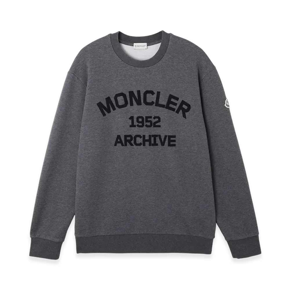 MONCLER Mens Sweatshirt "Grey"