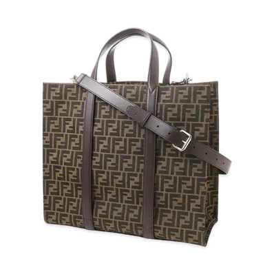 FENDI Tote Bag/Shopping Bag "Tabaccobrown/Ebony"