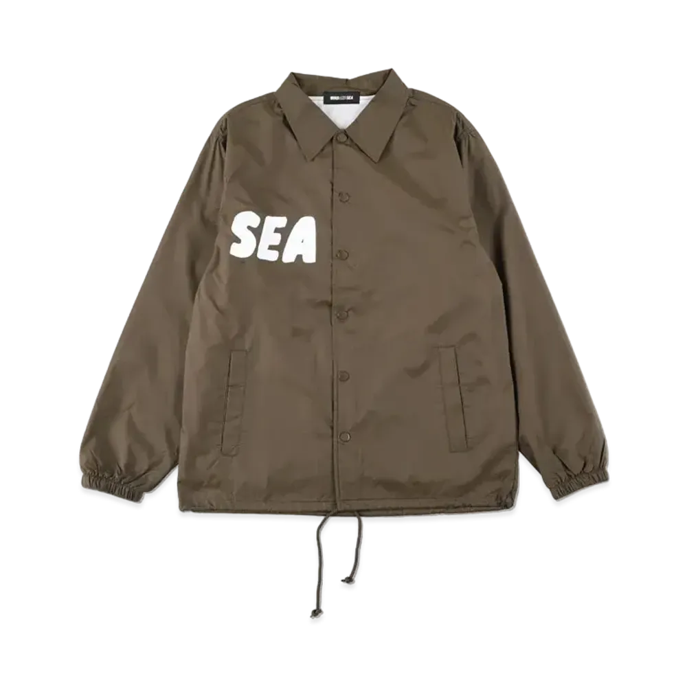 WIND AND SEA x NAIJEL GRAPH VENUS COACH JACKET "Brown"
