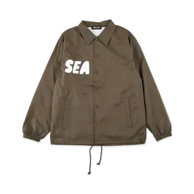 WIND AND SEA x NAIJEL GRAPH VENUS COACH JACKET "Brown"