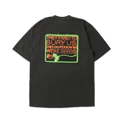 UNION x THE BROAD x PATRICK MARTINEZ Seeds Tee "Faded Black"