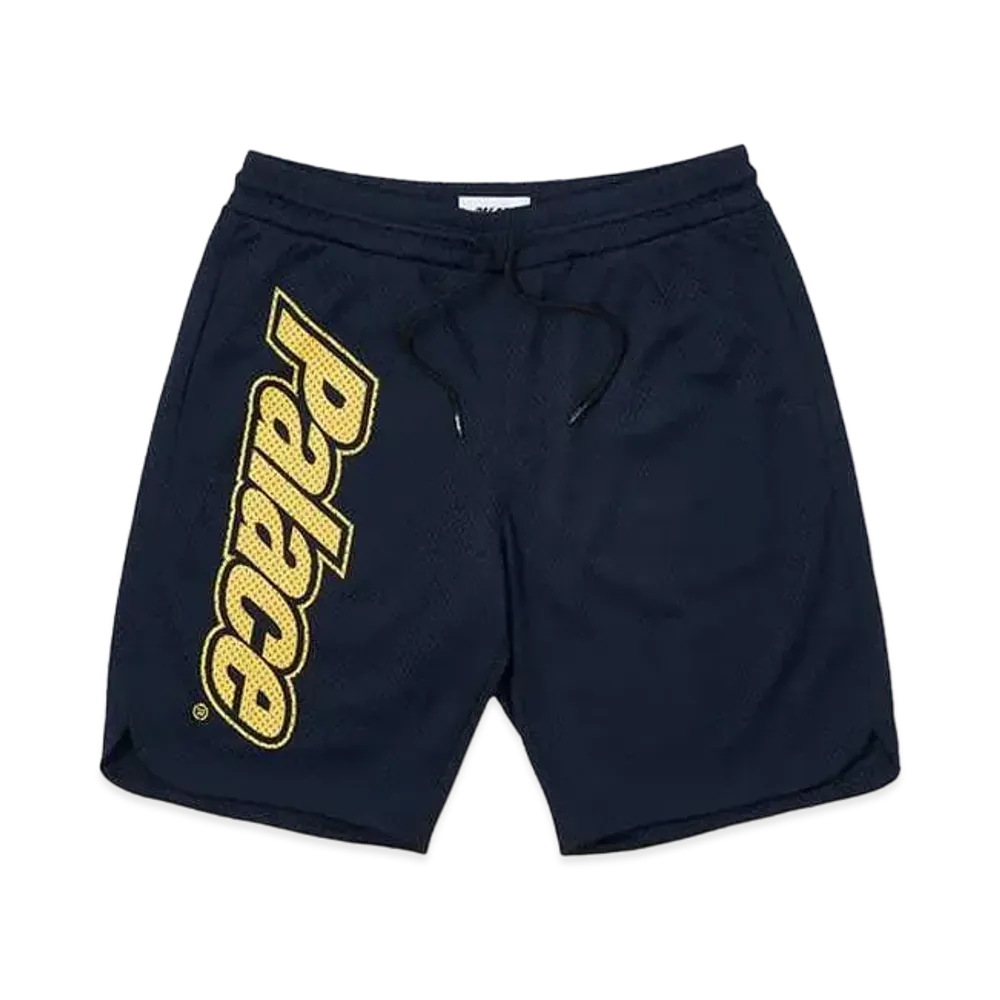 PALACE LOWERCASE FONT SHORTS "Navy"