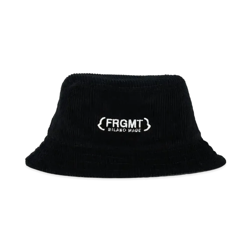 MONCLER x FRAGMENT Hiroshi Fujiwara Reversible Bucket Hat "Black"