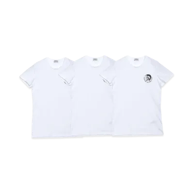 DIESEL Umtee Randall 3-Pack T-Shirt "White"
