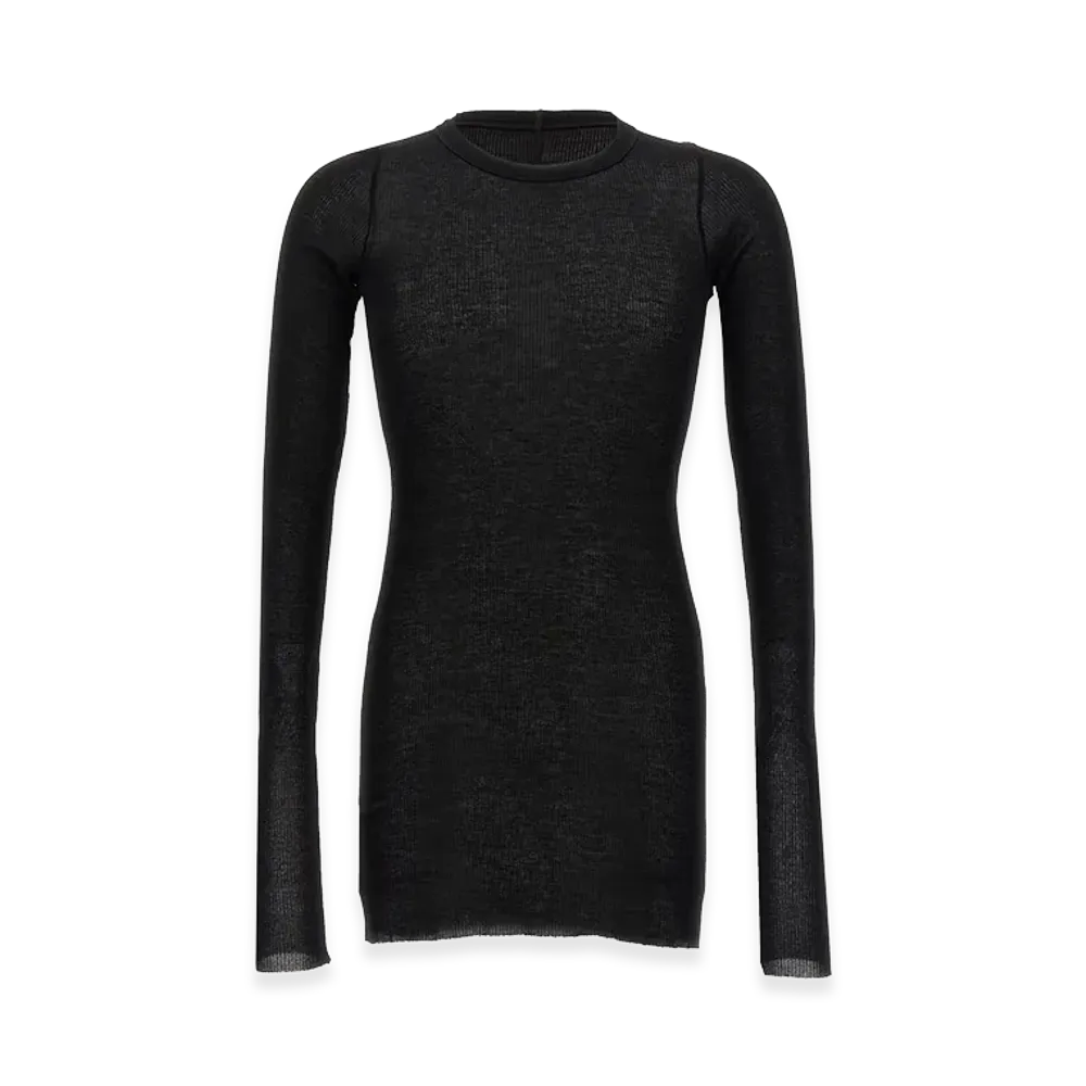 Rick Owens Rib LS T' T-Shirt "Black"