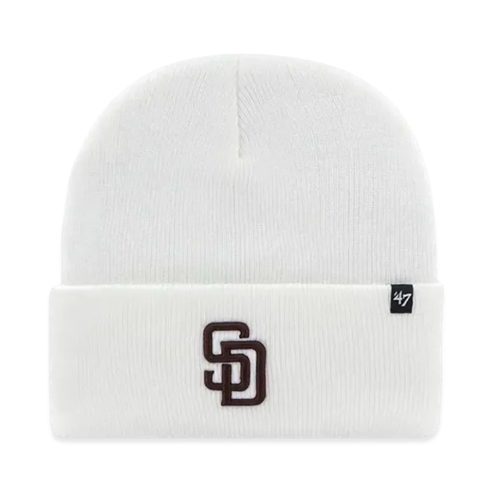 47 MLB Haymaker Cuff Knit "Padres White"