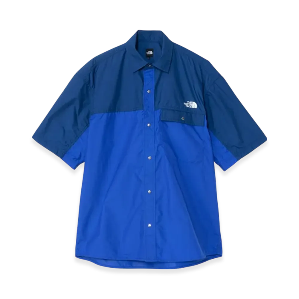 The North Face Short Sleeve Nuptse Shirt "TNF Blue/Estate Blue"