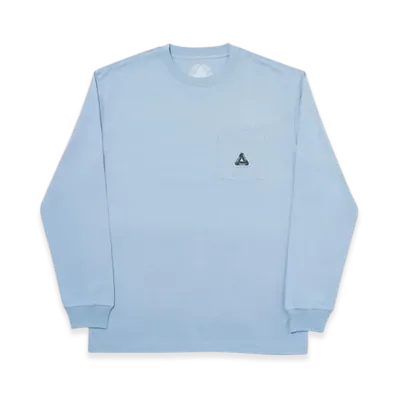 PALACE Sofar Pocket Longsleeve "Mid Blue"