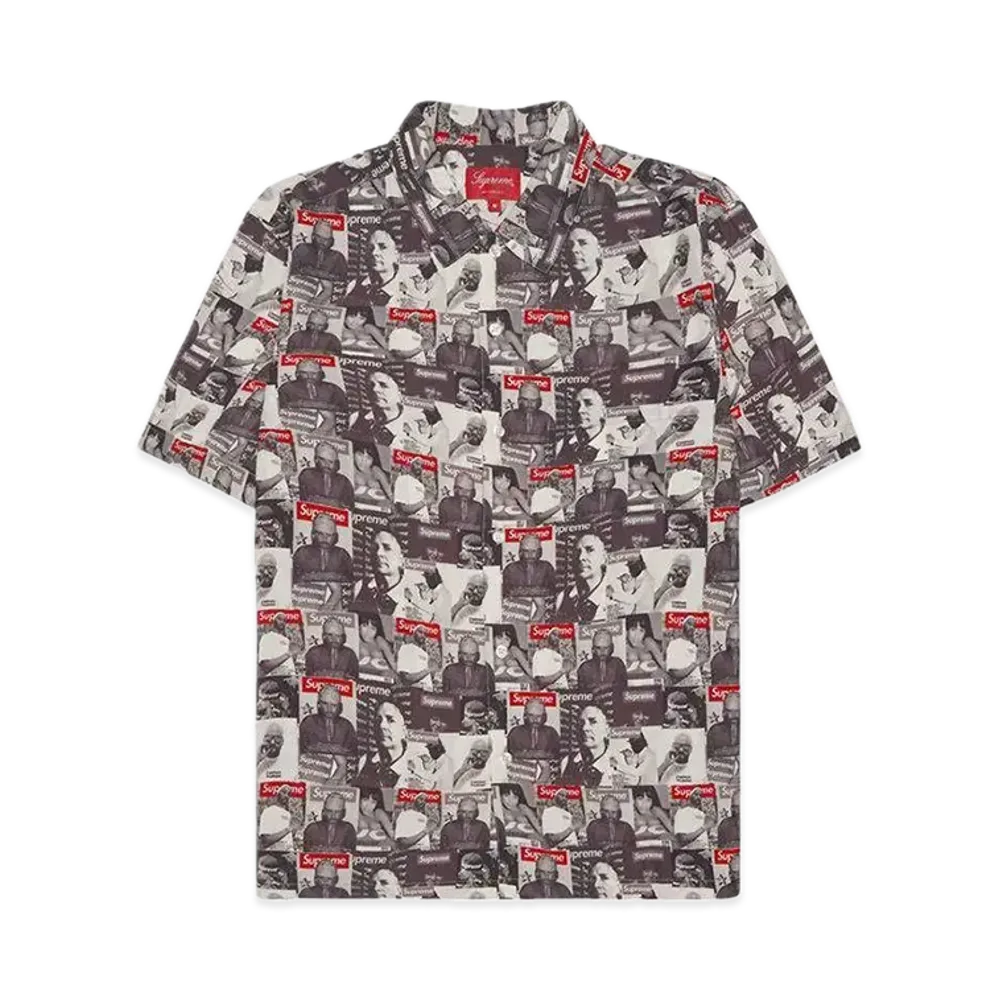 Supreme Magazine S/S Shirt "Grey"