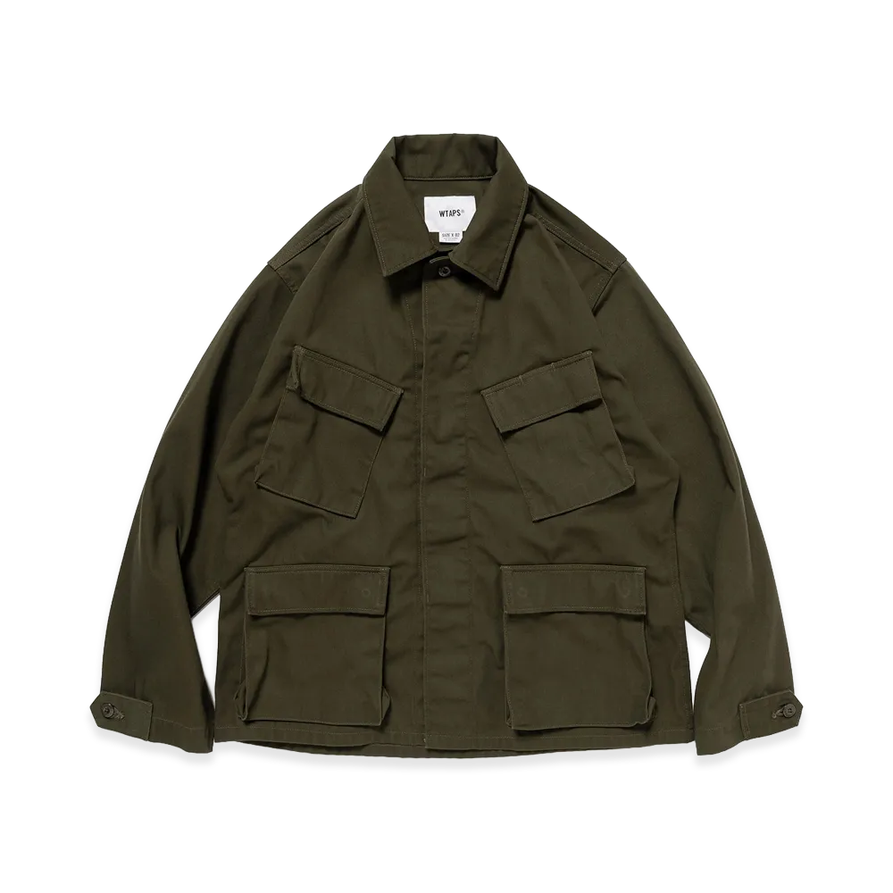 WTAPS JMOD 02 / LS / CTPL Satin "Olive Drab"