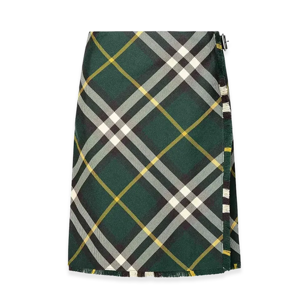 Burberry Women's Wool Skirt "Green"