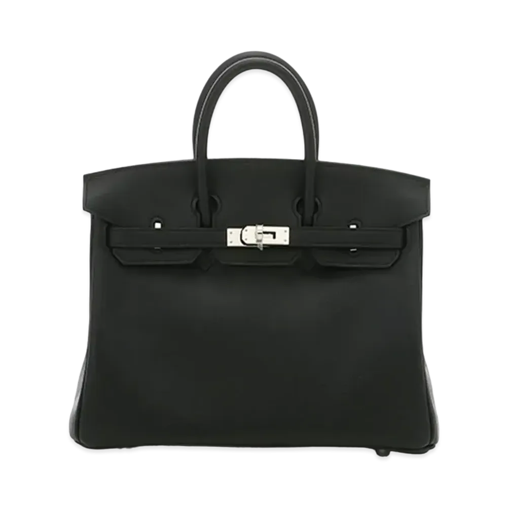 Hermes Birkin Swift Leather "Noir/Silver"
