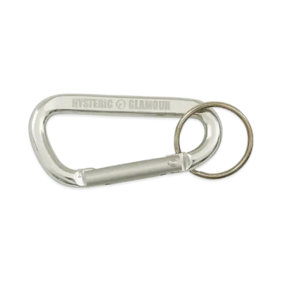 HYSTERIC GLAMOUR Circle Girl Carabiner M "Silver"