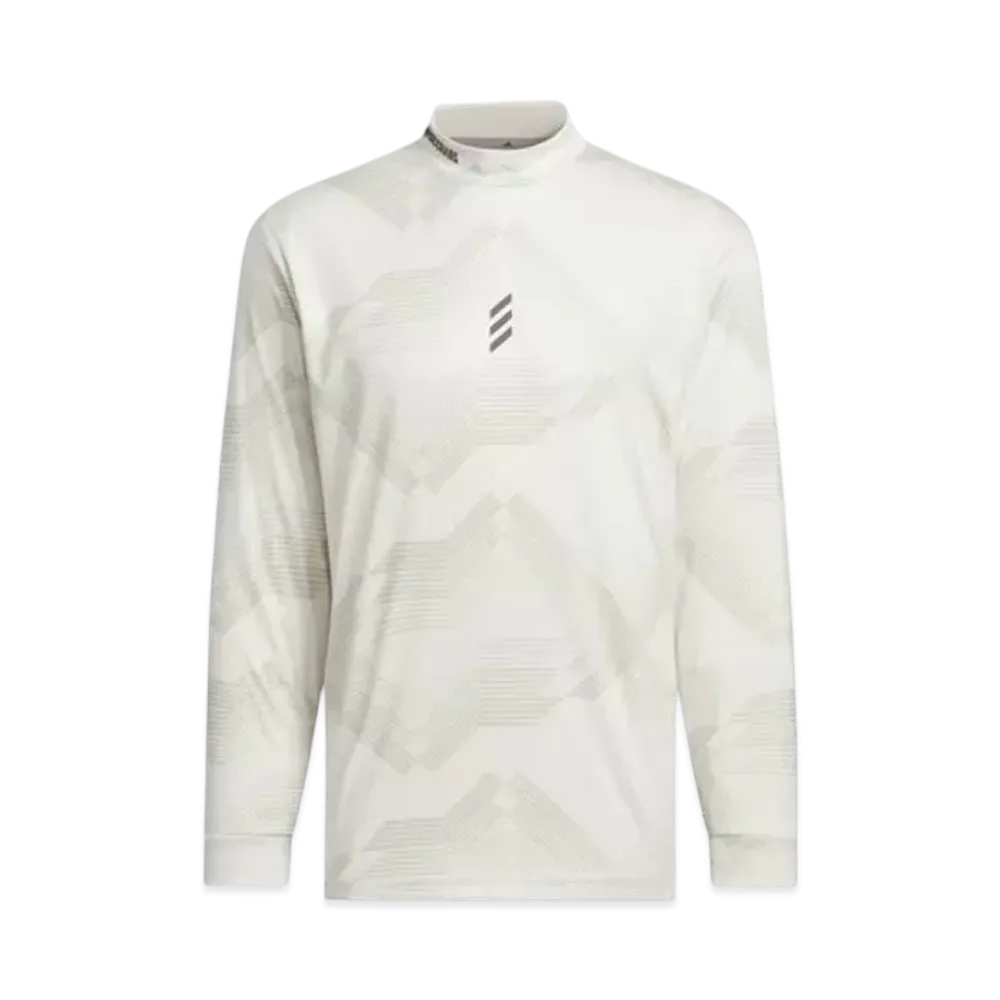 adidas Code Chaos Mock Neck Long Sleeve Shirt "Alumina"