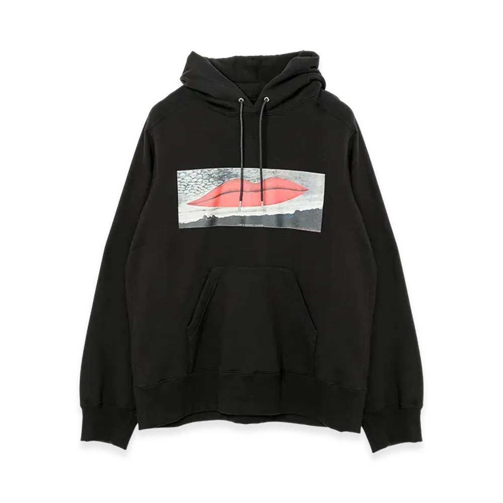 sacai Man Ray Print Hoodie "Black"