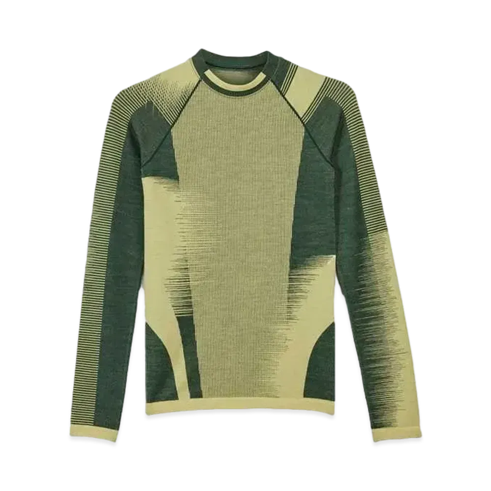 Y-3 W ENG LS Base "Yellow/Green"
