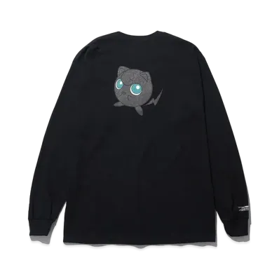 FRAGMENT x POKEMON THUNDERBOLT PROJECT PRINT L/S TEE "Black"
