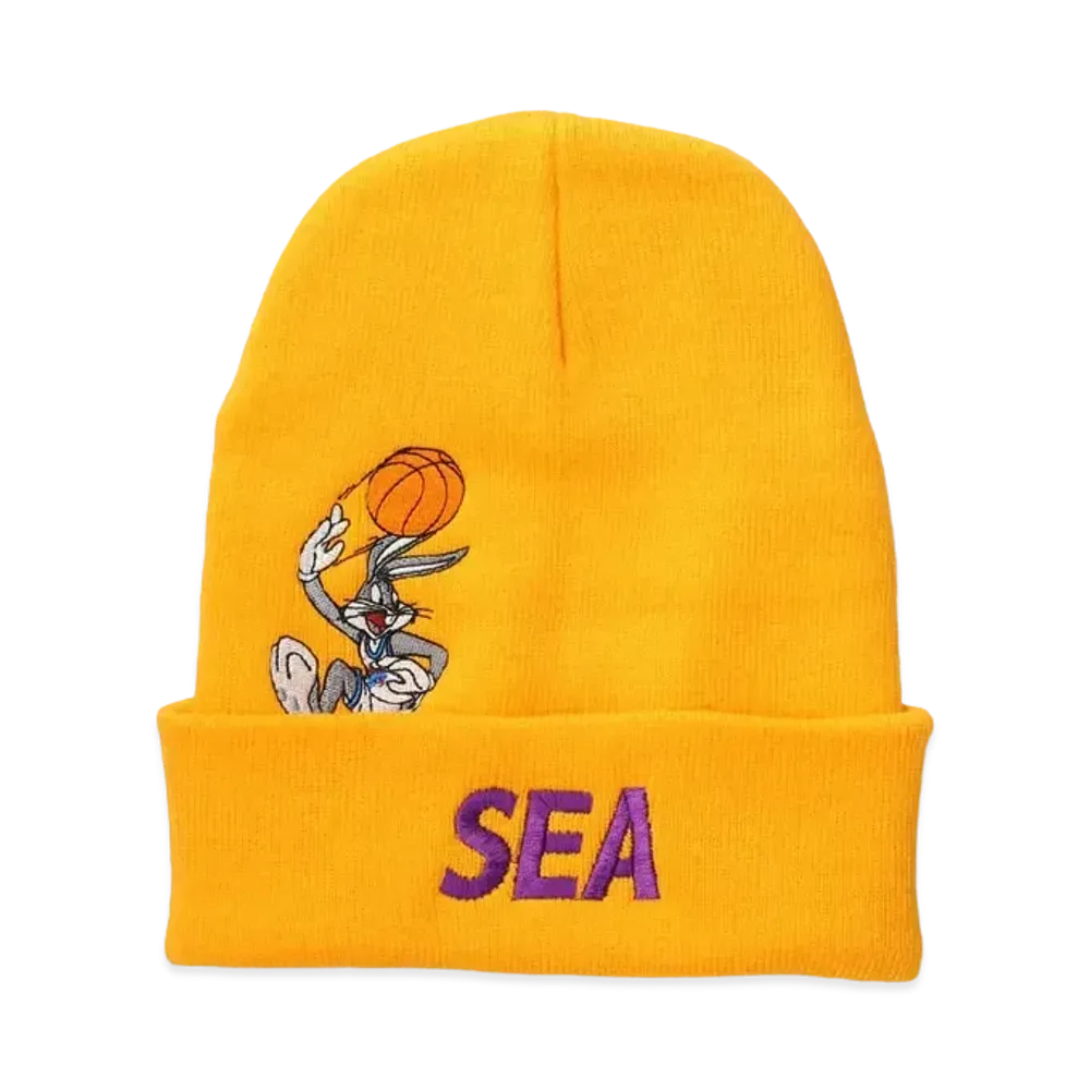 WIND AND SEA SPACE JAM (BUGS-BUNNY) BEANIE "Yellow"