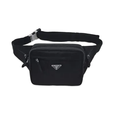 PRADA Nylon Belt Bag "Black"