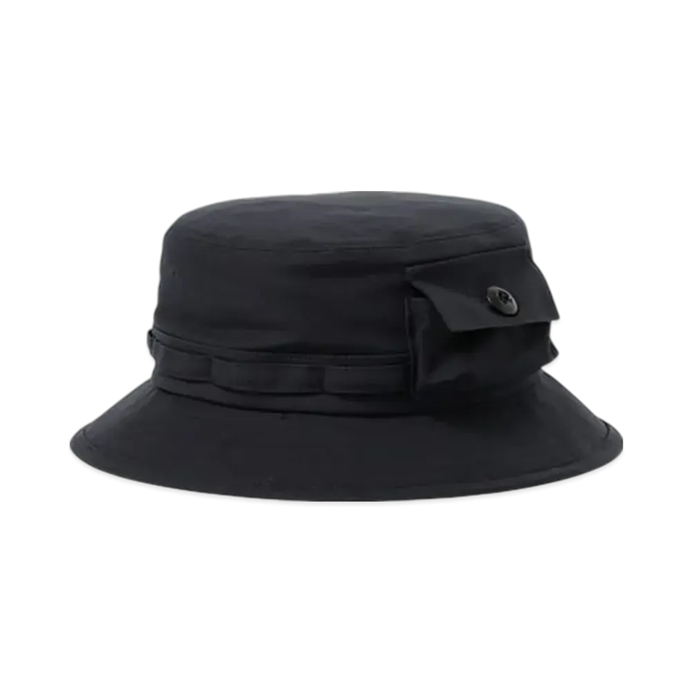 BEAMS Exclusive Lost & Found / MIL Jungle Hat Cotton Ripstop "Black"