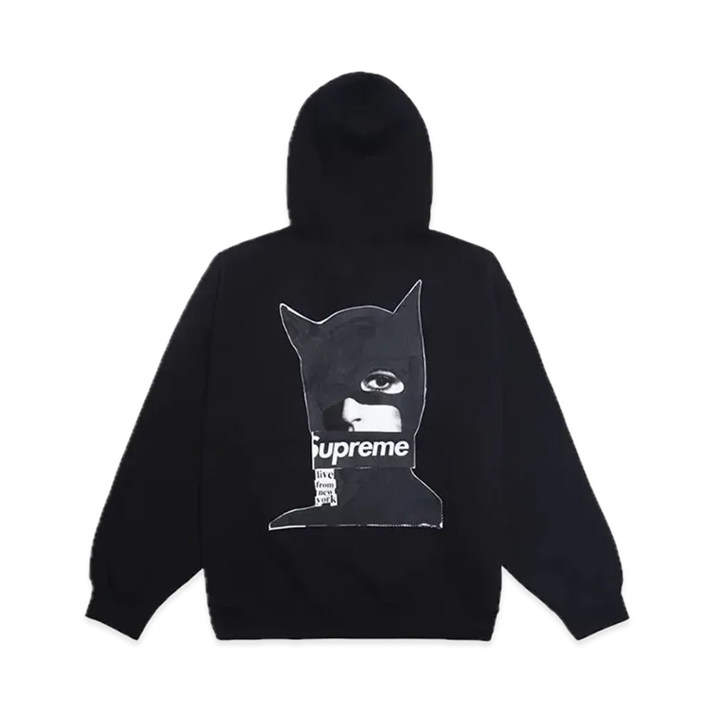 Supreme Catwoman Hooded Sweatshirt "Black"