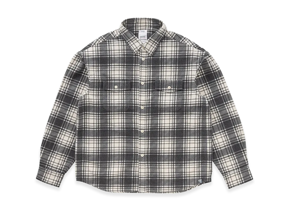 visvim Pioneer Check L/S "Black"
