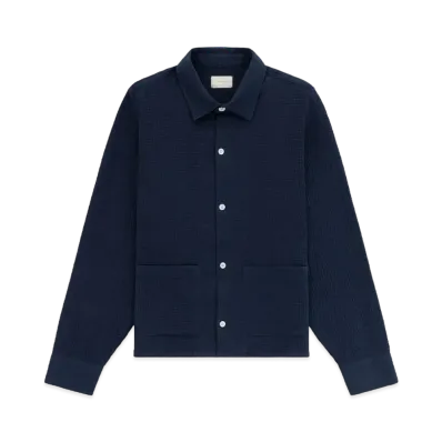 Aime Leon Dore Waffle Shirt "Navy"
