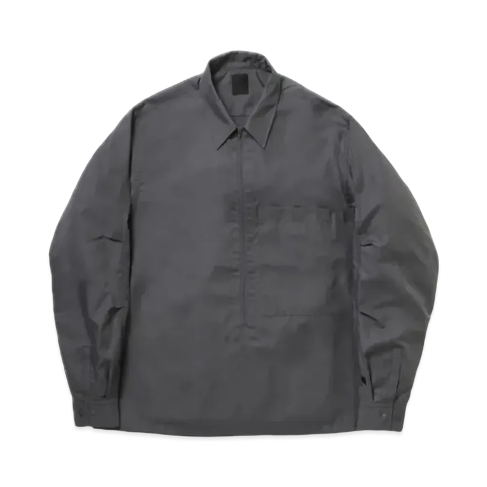 DAIWA PIER39 Tech Half Zip Shirt L/S "Charcoal"