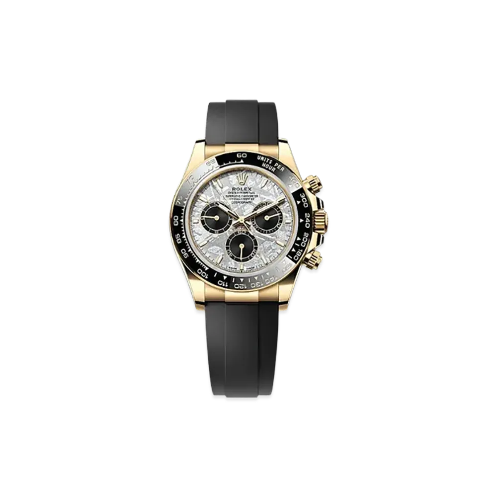 ROLEX Cosmograph Daytona 40mm Yellow Gold 126518LN "Meteorite/Black"