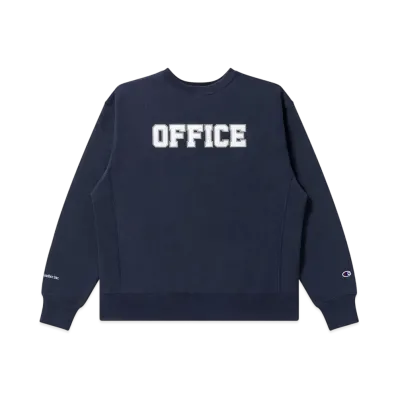 Mercedes Anchor Inc. REVERSE WEAVE Office Crew Sweat "Dark Navy"