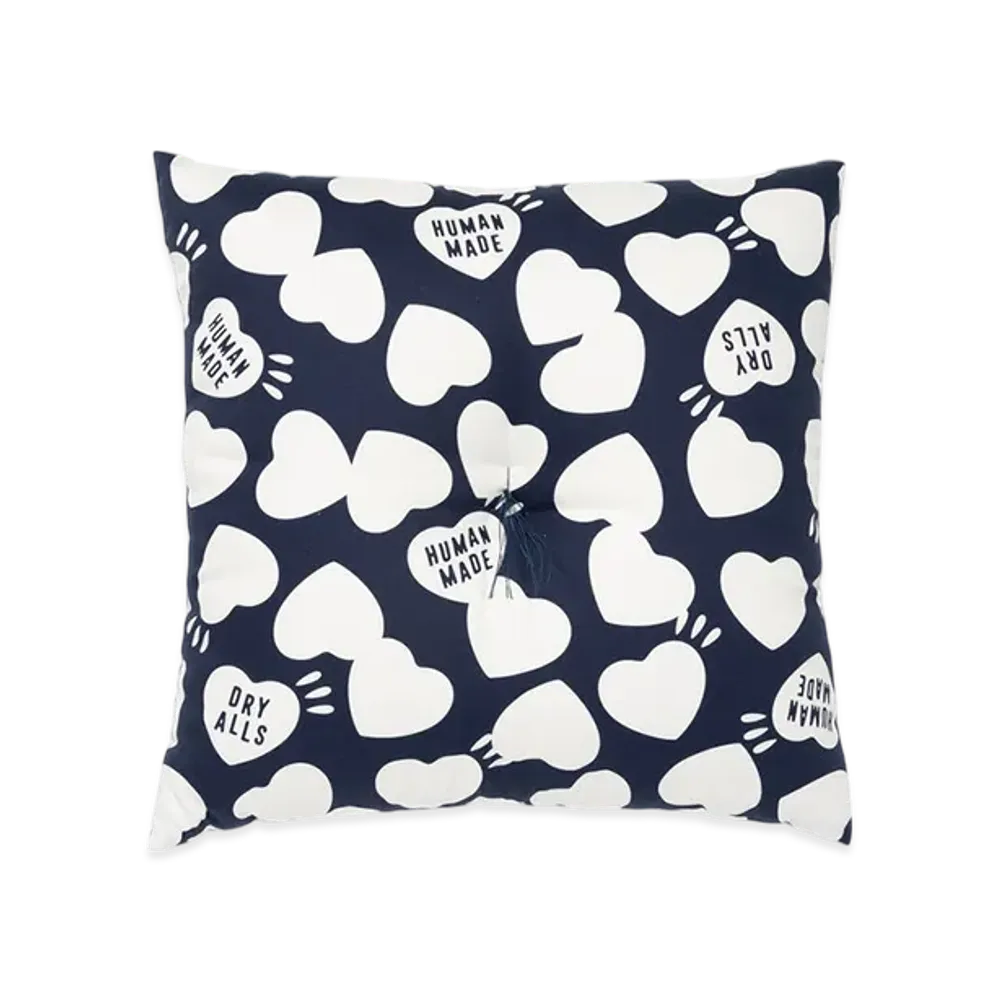 HUMAN MADE Heart Cushion "Navy"