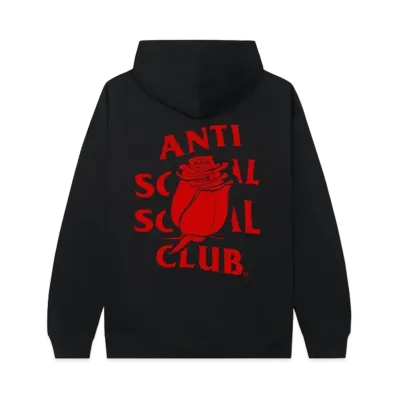 ANTI SOCIAL SOCIAL CLUB Rose Mary Hoodie "Black"
