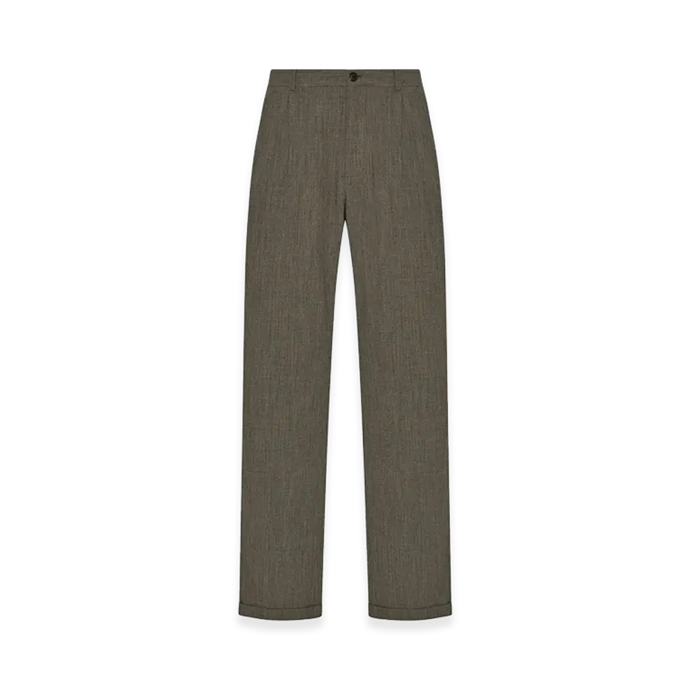 The Row Tosca Wool Pants "Basalt Beach"