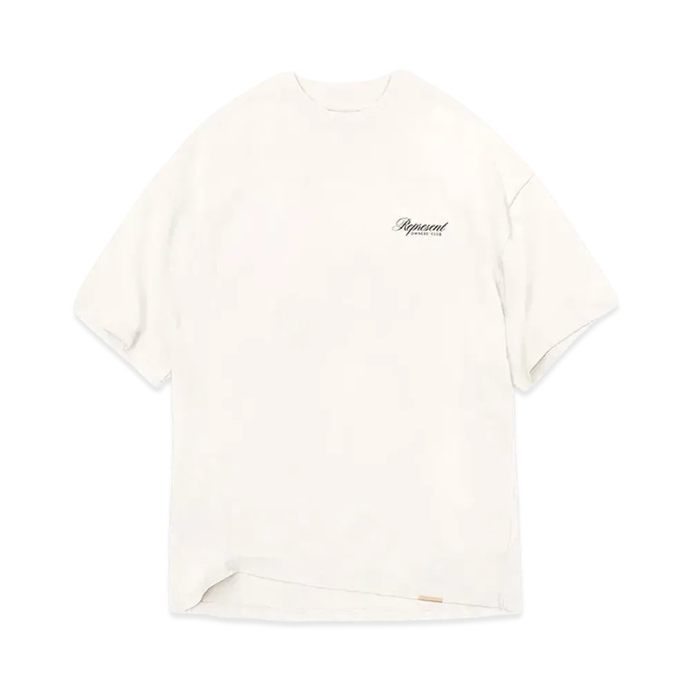 REPRESENT x Harrods Bear Owners Club T-Shirt "Flat White"