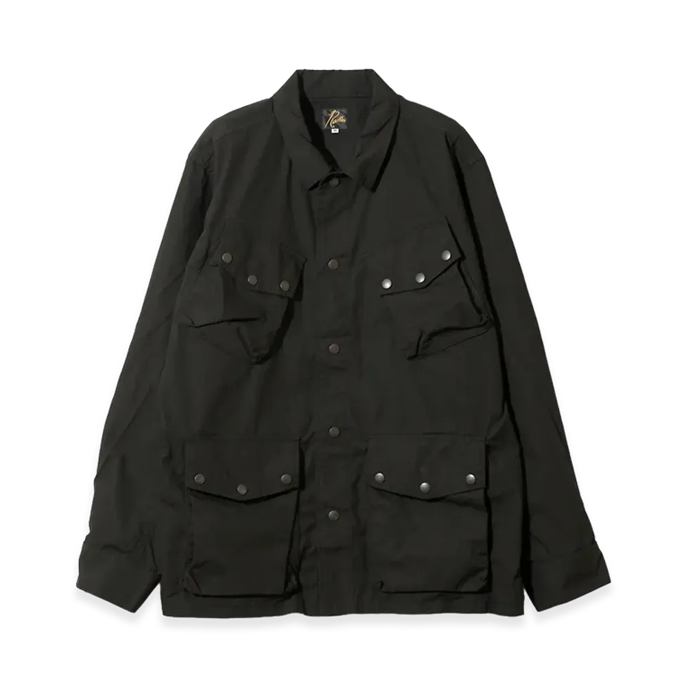 NEEDLES Jungle Fatigue Jacket - Cotton Ripstop "Black"