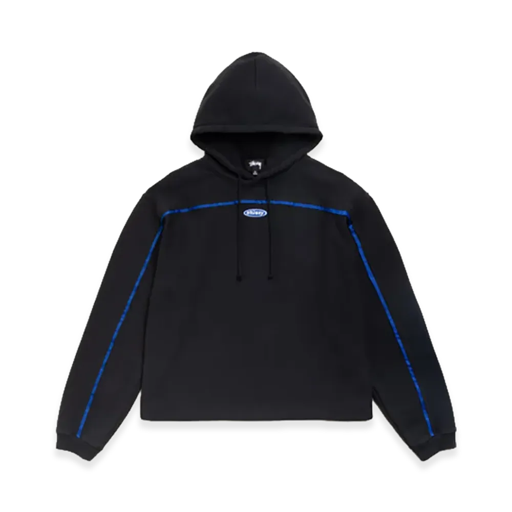 Stussy Oval Pullover Hoodie "Black"