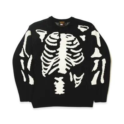 VANSON x TAPPEI x FUTURE ARCHIVE Crew Neck Knit "Black"