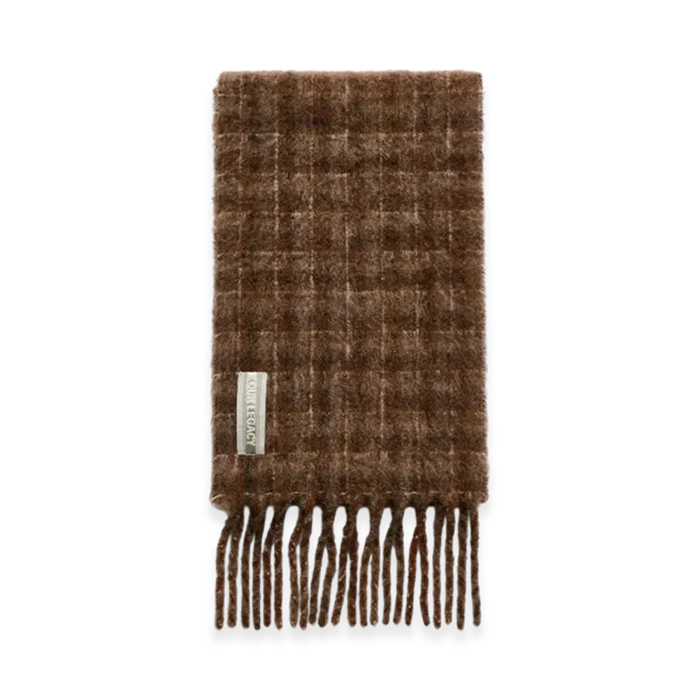 OUR LEGACY Estate Scarf "Brown"